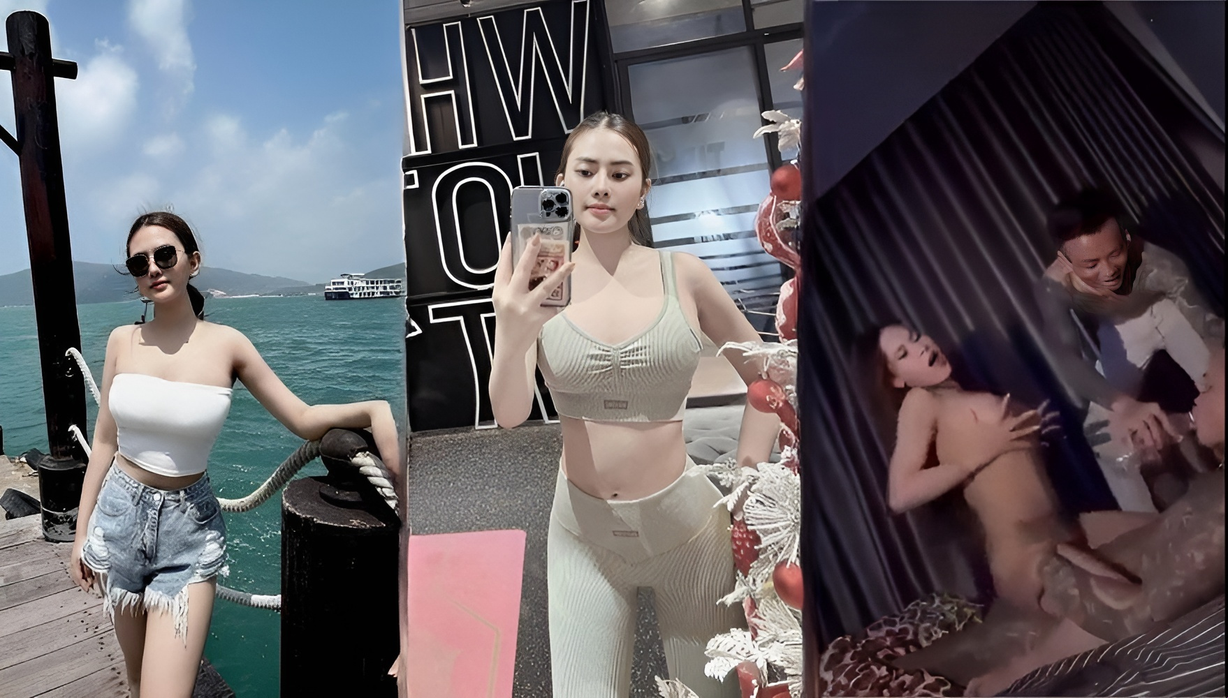 Gadis panas Quynh dan suami kawan baiknya